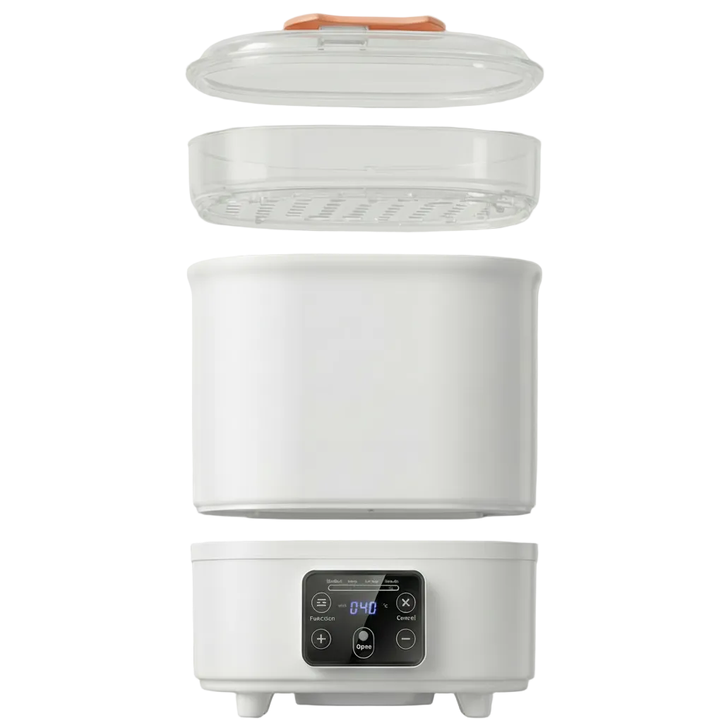 2-in-1 Milk Warmer and Bottle Sterilizer with Insulation