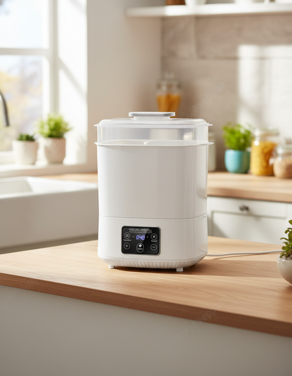 2-in-1 Milk Warmer and Bottle Sterilizer with Insulation